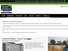 Tablet Screenshot of douganfitzgerald.ie